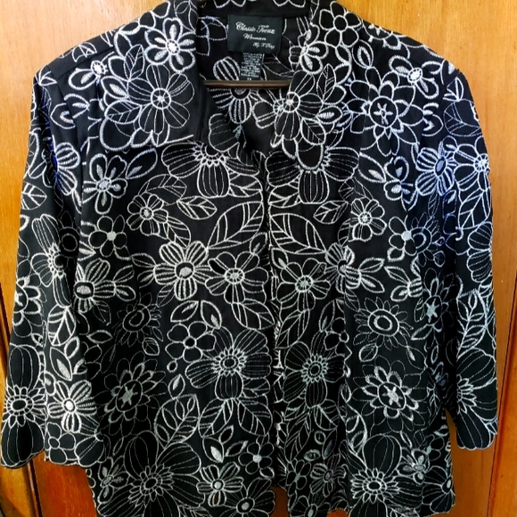 Embroidered jacket, size 3X - Picture 1 of 4